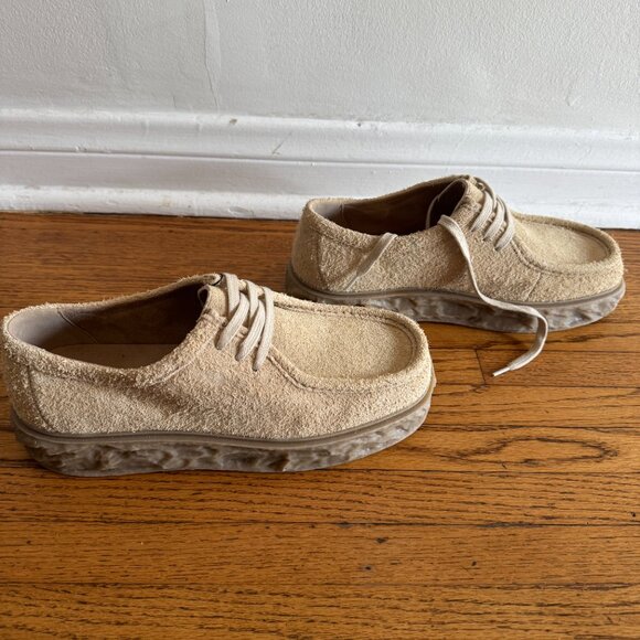 ZARA - IRREGULAR SOLE LEATHER SHOE. Size 8 /EUR 41 - Picture 2 of 7